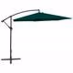 vidaXL Parasol de jardin en porte-à-faux 3 m vert - TU