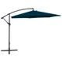 vidaXL Parasol de jardin en porte-à-faux 3 m bleu - TU