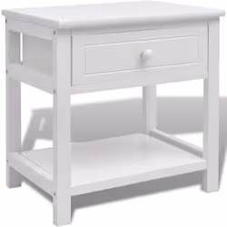 VidaXL 242870, Blanc, Panneaux MDF, Paulownia, Contre-plaqué, 325 x 240 x 100 mm, 400 mm, 290 mm, 420 mm