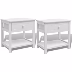 VidaXL 242871, Blanc, Panneaux MDF, Paulownia, Contre-plaqué, 325 x 240 x 100 mm, 400 mm, 290 mm, 420 mm