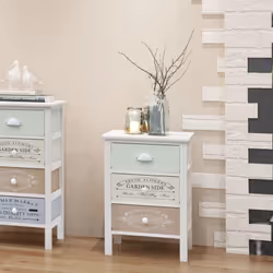Ajoutez une touche de charme rustique à votre maison avec cet armoire de rangement chic en style français classique ! Cette a ...