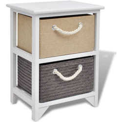 Table de chevet Bois Vidaxl