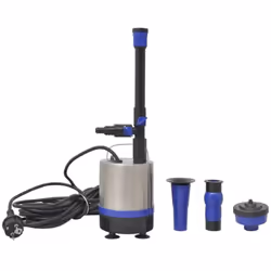 La pompe, avec une capacité de 1,750 litres par heure, est un choix idéal pour utilisation dans les bassins moyens ou grands, ...