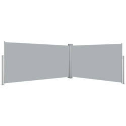 Vidaxl - Auvent latéral rétractable 160x600 cm Gris
