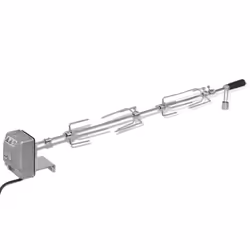 vidaXL Broche à rôtir avec moteur 1000 mm Acier