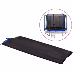 Notre filet de sécurité pour trampoline est fait en polyéthylène résistant aux intempéries mais doux au toucher et est renfor ...