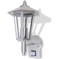 Vidaxl - Lampe murale extérieure avec capteur Acier inoxydable