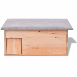 VidaXL 42351 cage et niche pour petits animaux Gris, Bois