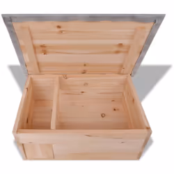VidaXL 42351 cage et niche pour petits animaux Gris, Bois - Vue supplémentaire 4