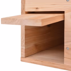 VidaXL 42351 cage et niche pour petits animaux Gris, Bois - Vue supplémentaire 5