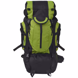 VidaXL 91104 sac à dos Noir, Vert Polyester