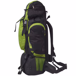 VidaXL 91104 sac à dos Noir, Vert Polyester