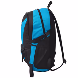 VidaXL 91108 sac à dos Noir, Bleu Polyester