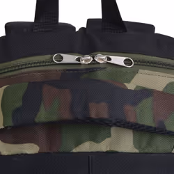 VidaXL 91110 sac à dos Cartable sac à dos Camouflage Polyester - Vue supplémentaire 5