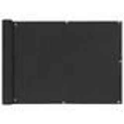 vidaXL Écran de balcon en tissu Oxford anthracite de 75x600 cm - TU