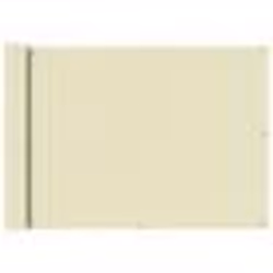 vidaXL Écran de balcon en tissu Oxford 75x400 cm Crème - TU