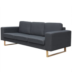 VidaXL 243187 canapé 3 siège(s) Gris