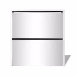 VidaXL 243046 Organisateur pour chaussures Fermé Blanc - Vue supplémentaire 4