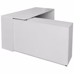 VidaXL 243060 bureau d'ordinateur Blanc - Vue supplémentaire 4