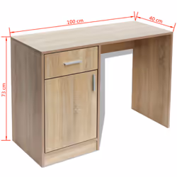 VidaXL 243057 bureau - Vue supplémentaire 6