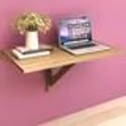 vidaXL Table murale rabattable en chêne 100 x 60 cm