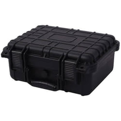 vidaXL Boîte de protection pour équipement 35 x 29,5 x 15 cm noir - TU