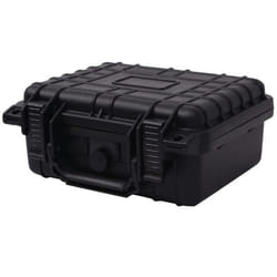 vidaXL Boîte de protection pour équipement 27 x 24,6 x 12,4 cm noir - TU