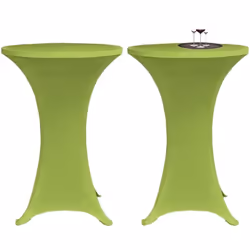 Cette housse de table fera de chaque table de bar simple une table de fête. Elle est idéale pour les réceptions et les fêtes  ...