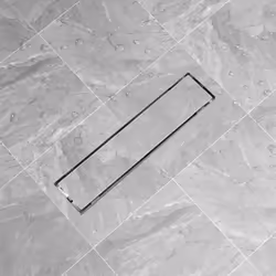 Ce drain de douche linéaire a un design moderne et élégant et ajoutera une touche de style à toute salle de bains. Notre drai ...