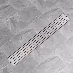 Ce drain de douche linéaire a un design moderne et élégant et ajoutera une touche de style à toute salle de bains. Notre drai ...