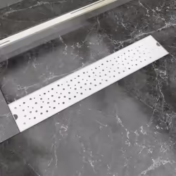 Ce drain de douche linéaire a un design moderne et élégant et ajoutera une touche de style à toute salle de bains. Notre drai ...