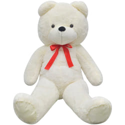 vidaXL Ours en peluche Blanc 242 cm