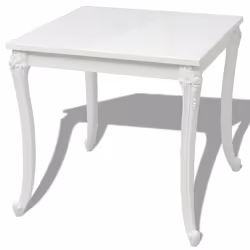 VidaXL 243382, Forme carrée, Blanc, 800 mm, 800 mm, 760 mm, 1 pièce(s)