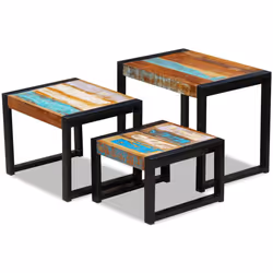 VidaXL 243279, 600 x 420 x 480 mm, 500 x 420 x 380 mm, 400 x 420 x 280 mm, 1 pièce(s)