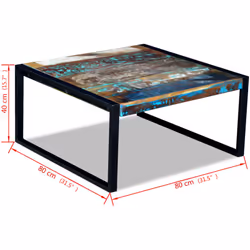 VidaXL 243295 Table à café, latérale et de salon - Vue supplémentaire 8