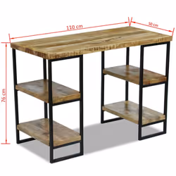 VidaXL 243333 bureau - Vue supplémentaire 4