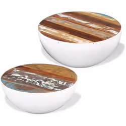 Cette table basse en bois sera un supplément unique à votre maison. Vous pouvez l'utiliser pour poser des boissons, des décor ...