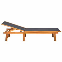 VidaXL 273752 chaise d'extérieur Linge Polyester, Polyvinyl chloride (PVC)