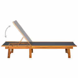 VidaXL 273752 chaise d'extérieur Linge Polyester, Polyvinyl chloride (PVC) - Vue supplémentaire 5