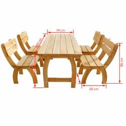 VidaXL 273756 ensemble de meubles de jardin - Vue supplémentaire 6