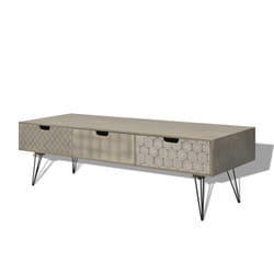 VidaXL 243399 Support TV et centre de divertissement 3 tiroir(s)
