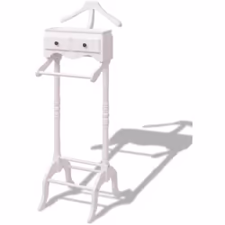 Ce portant à vêtements robuste avec armoire présente une solution de stockage de vêtements rapide et commode. Il peut être pl ...