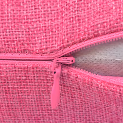 VidaXL 131570 oreiller Carré 40 x 40 cm Polyester Rose