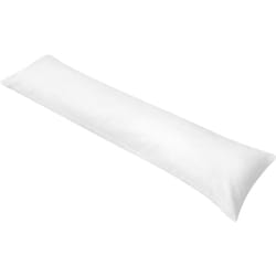 Oreiller de dormeur latéral 40 x 145 cm Blanc Vidaxl