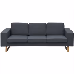 VidaXL 273816 Ensemble de meubles de salle à manger Gris - Vue supplémentaire 6