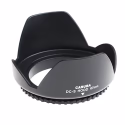 Caruba Wide 67mm, 6,7 cm, Pétale, Noir