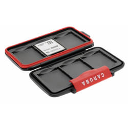 Caruba MCC-3 logement pour carte mémoire 6 cartes Noir, Rouge