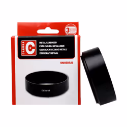 Caruba D101408 capuchon pour objectifs 5,2 cm Rond Noir