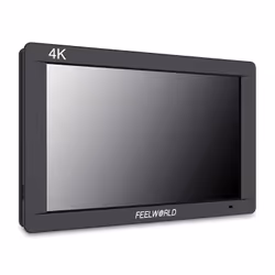 Feelworld FW703 Moniteur de caméra 17,8 cm (7") Noir Rétroéclairage à LED Écran tactile