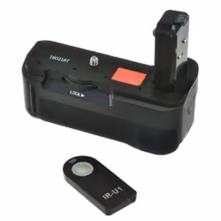 Jupio JBG-S006, Batterie grip pour appareil photo numérique, Sony, A7 II / A7R II, Noir, Rouge